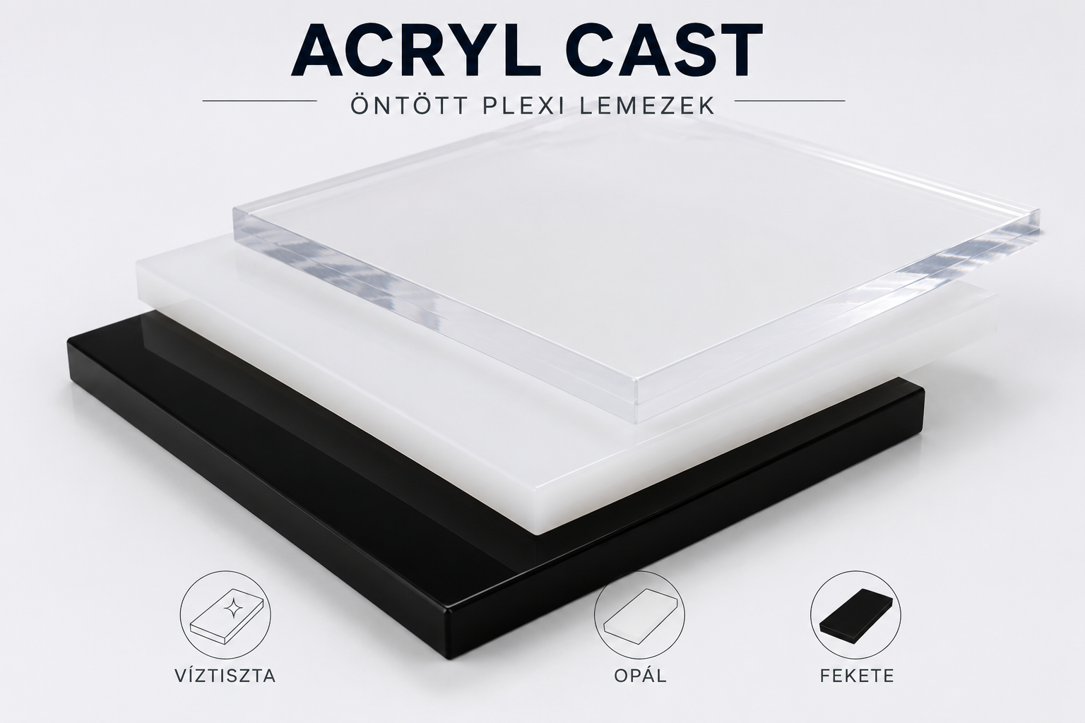 Acrylx Cast plexi lemez